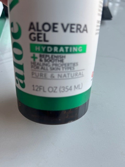 Aloe Vera Gel Set 99% Pure Organic Sunburn Relief & Hydration Face & Body SEALED