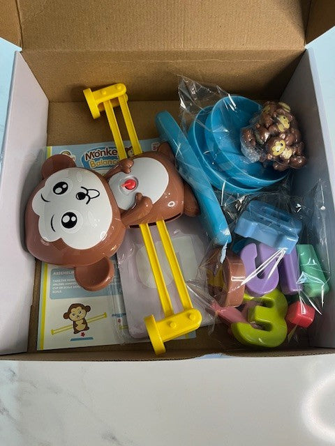 Cool Toys "Monkey Balance" A Fun Counting & Balance Game Complete Set Pre-owned