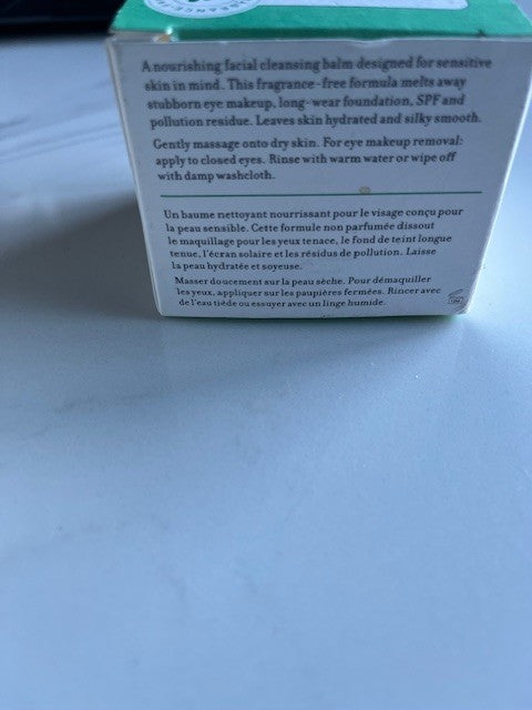 Farmacy Clearly Clean Makeup Meltaway Cleaning Balm 1.7 oz Fragrance Free NIB