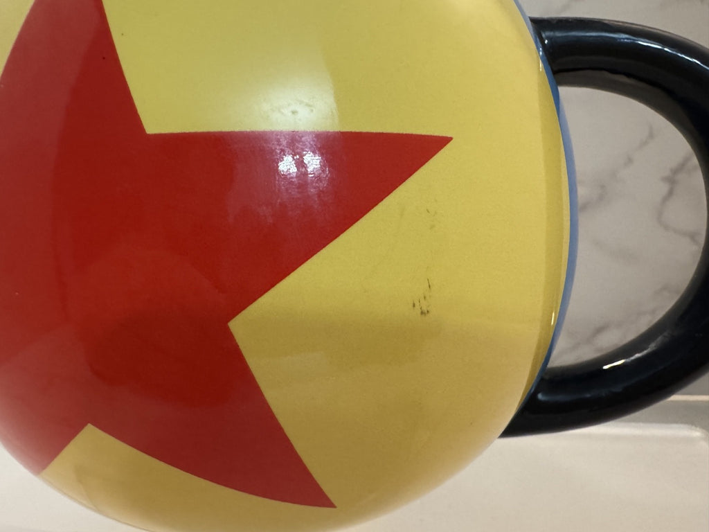 Disney Pixar Toy Story Luxo Ball 32 fl oz Large Ceramic Coffee Tea Mug Cup, New