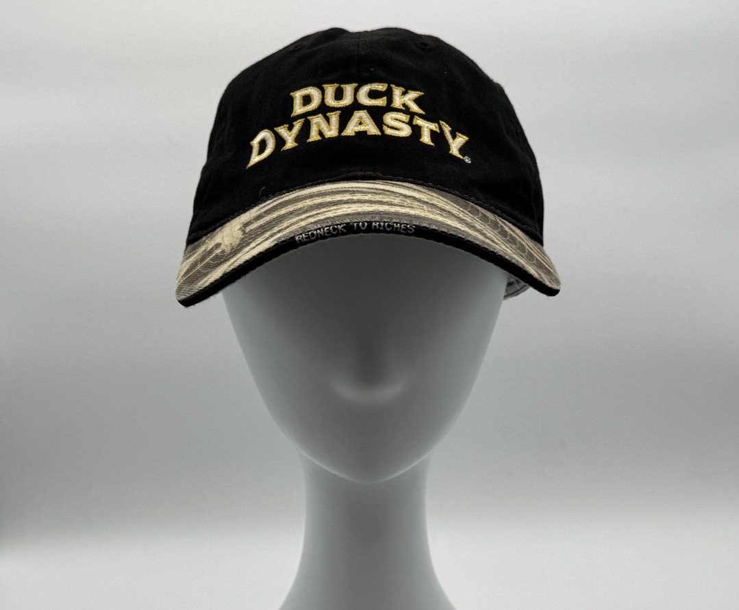 Duck Dynasty Adjustable Baseball Hunting Hat Cap Rednecks to Riches Black Camo