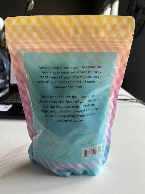 Energizing Shower Spa Eucalyptus Shower Steamers by Bliss 12ct tablets,Relax NIB