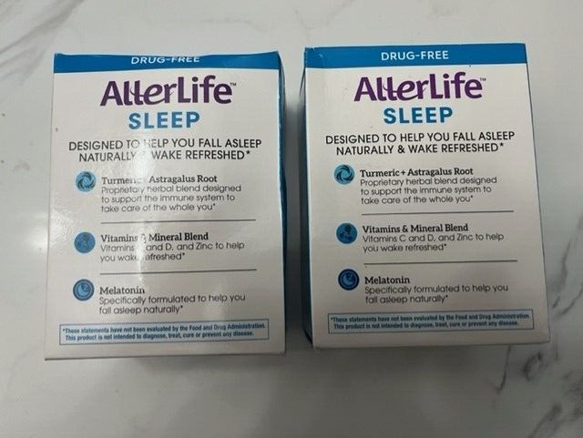 2-Allerlife Daily Wellness Support for Allergy Sufferers Sleep 20 Capsules ea