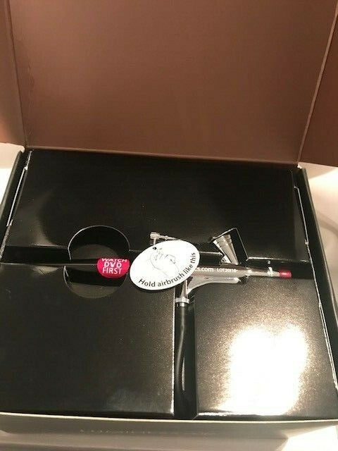 Luminess Air Airbrush Basic Speed Black System & No drip Stylus w/3pc Med Kit  