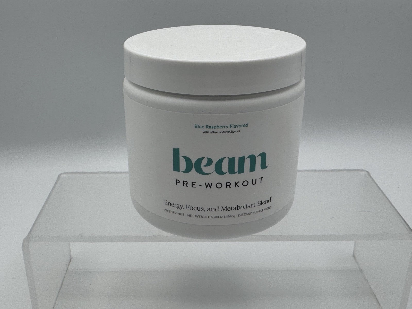 Beam Pre-Workout, Blue Raspberry, Enhancer, 6.84 oz (194 g) Exp. 11/27, SEALED