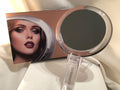Luminess DUAL SIDED MAGNIFICATION MIRROR Handheld Mirror With Stand New In Box