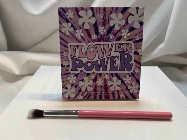 BH Cosmetics Flower Power Eyeshadow Palette 16 Color w/Free Eyeshadow Brush