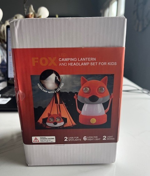 New Ozark Trail Outdoor Equipment 2-Piece FOX LED Lantern & Headlamp Set NIB