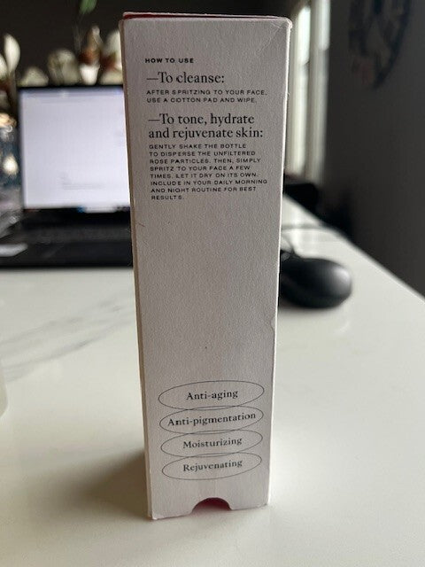 NA Herbal Rosen Products Rose Water, Anti Aging, Moisturizing,Rejuvenating,  NIB