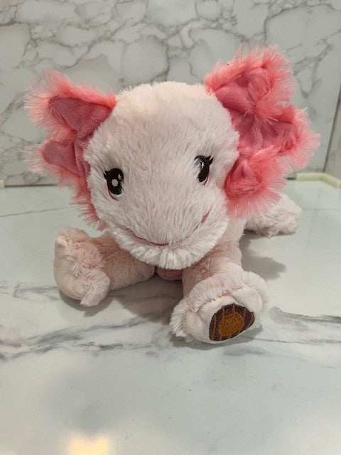 Girl Scout Cookie Rewards Plush Lucy the Axolotl Pink 2024 Own Your Magic