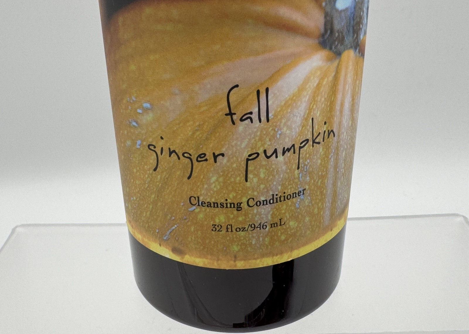 Wen Cleansing Conditioner 32 fl. oz./946 ml Fall Ginger Pumpkin w/ Pump, NEW