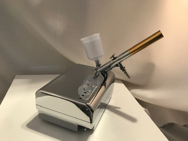 Belloccio PRO Sunless Tanning Airbrush/makeup System Med. Solution Travel Case