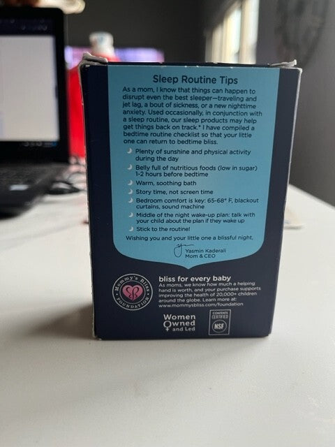 Kids’ Sleep Chewable, Melatonin Magnesium, 3+ Yrs Grape Sugar Free Exp:01/26
