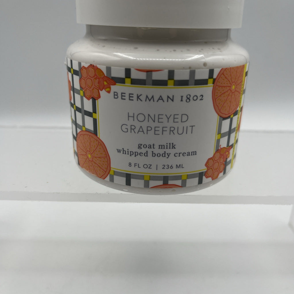 Beekman 1802 Honeyed Grapefruit Pure Goat Milk Whipped Body Cream 8 oz SEALED