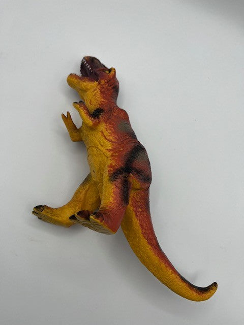 3pc Vintage Dinosaur Toys Lot, 8 Inch Play Toys, Pre-owned, Excellent Condition