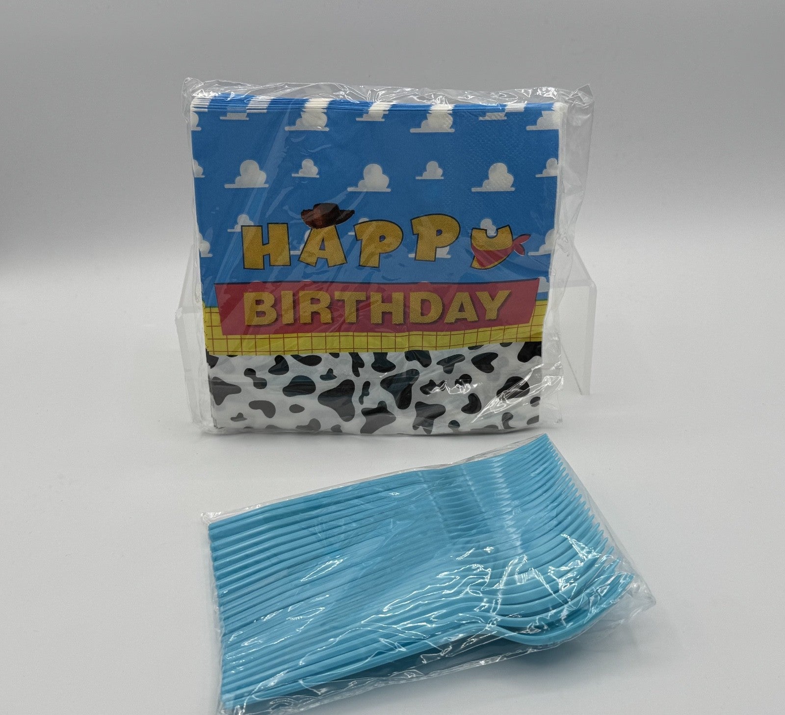 Toy Story Two Infinity and Beyond Themed Birthday Decorations, New, 96 pc Set
