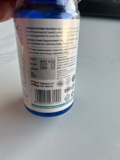 BIOVITALIA ORGANICS Plant Based Collagen Builder 1000mg Skin Glowing 60 Capsule