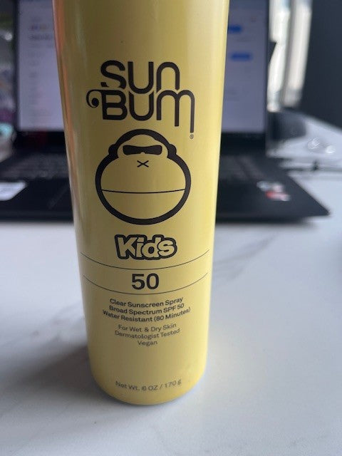 Sun Bum Kids SPF 50 Sunscreen Body Spray 6 oz. Water Resistant 01/27- SEALED
