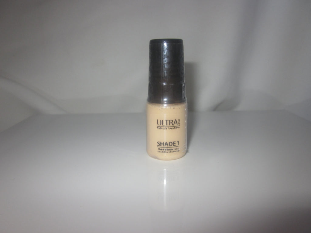 New Luminess Air/Stream Airbrush Makeup Ultra Shade 1 Foundation & Bonus Sponge