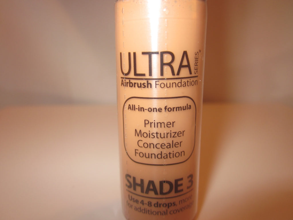 New Luminess Air/Stream Airbrush Makeup Ultra Shade 3 Foundation .55oz Free Ship