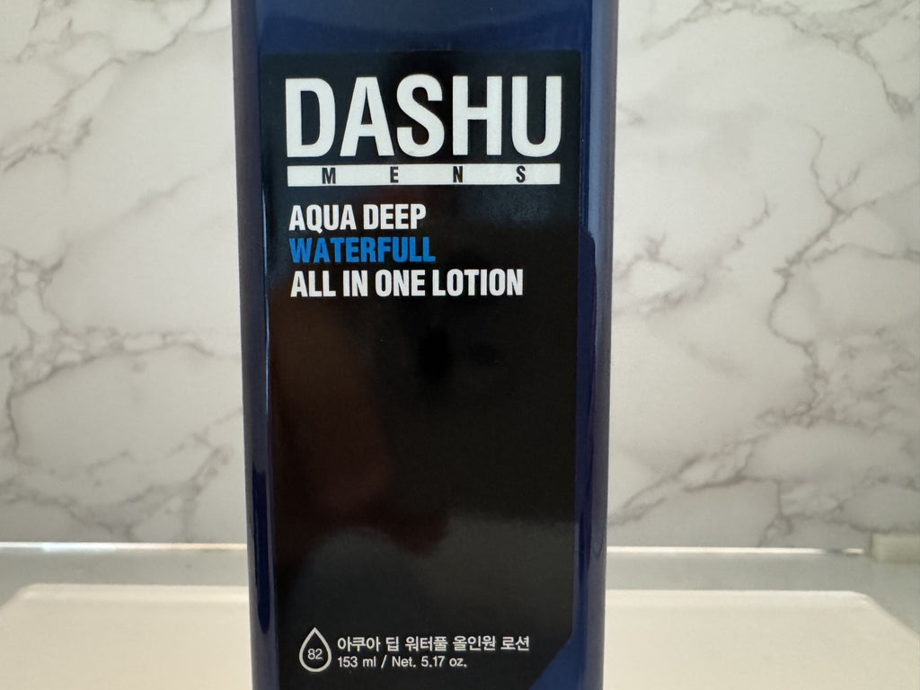DASHU Aqua Deep Waterfull All in One Lotion 153ml/5.17 oz, Mens Face Body NIB