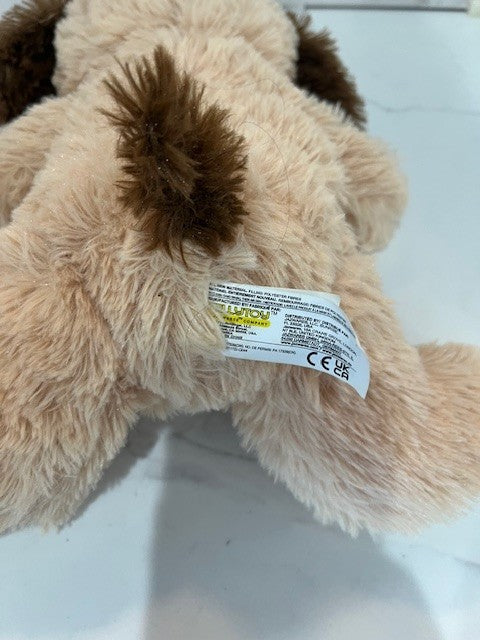 KellyToy Puppy Dog Brown Tan Stuffed Animal Plush 10" 2020, Pre-Owned, Excellent